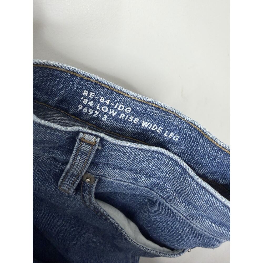 J.Crew Women’s 84 Low Rise Wide Leg Medium Wash Jeans Size 29 - Picture 4 of 7
